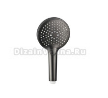 Лейка для душа Aquame, 120 мм, 3 режима, цвет металл