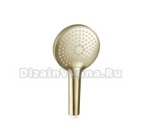 Лейка для душа Aquame, 120 мм, 3 режима, цвет золото шлифованное