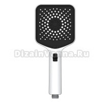 Лейка для душа 120 мм, 3 режима, хром, AQUAme AQM8502CR