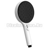 Лейка для душа 135 мм, 4 режима, белый, AQUAme AQM8501MW