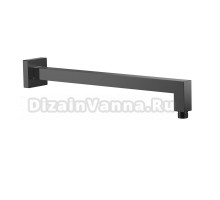 Кронштейн для верхнего душа AQUAme Savona матовый черный AQM8704MB