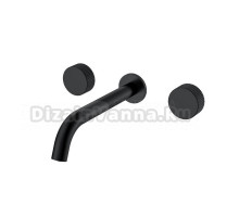 Смеситель для раковины Boheme Stick linea 152-2-B.3 С ВНУТРЕННЕЙ ЧАСТЬЮ, black