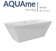 Ванна AQUAme акриловая отдельностоящая AQM3502GW