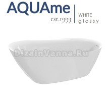 Ванна AQUAme акриловая отдельностоящая AQM3503GW