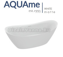Ванна AQUAme акриловая отдельностоящая AQM3504MW