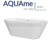 Ванна AQUAme акриловая отдельностоящая AQM3501GW