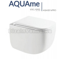 Унитаз подвесной AQUAme AQM2016PRO безободковый