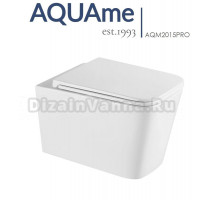 Унитаз подвесной AQUAme AQM2015PRO безободковый