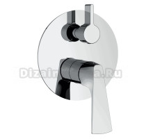 Встраиваемый смеситель для душа и ванны Raglo R07.273 С ВНУТРЕННЕЙ ЧАСТЬЮ, хром