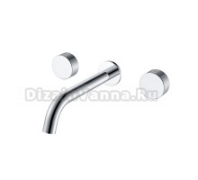 Смеситель для раковины Boheme Stick spirale 152-2-CR.4 С ВНУТРЕННЕЙ ЧАСТЬЮ, chrome