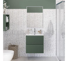 Мебель для ванной комнаты BelBagno Uno-mini 60 подвесная, 2 ящика, матовая еловая