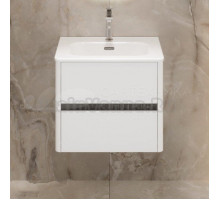 Тумба с раковиной 1MarKa Mona 60 подвесная, белая