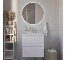 Мебель для ванной комнаты 1MarKa Veil 60 подвесная, белая аляска