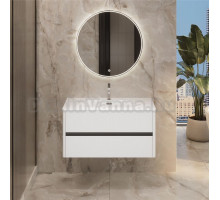 Мебель для ванной комнаты 1MarKa Mona 100 подвесная, белая