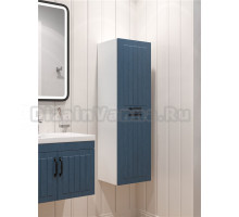 Шкаф-пенал для ванной DIWO Сочи подвесной, синий