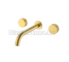 Смеситель для раковины Boheme Stick touch 152-2-MG.2 С ВНУТРЕННЕЙ ЧАСТЬЮ, matt gold