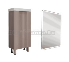 Мебель для ванной комнаты Style Line Соло 40 санд пудровый