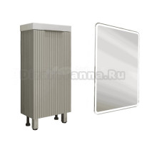 Мебель для ванной комнаты Style Line Соло 40 санд серая галька