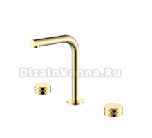 Смеситель для раковины Boheme Stick diamond 152-G gold