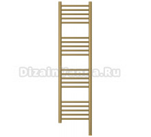 Полотенцесушитель электрический Сунержа Богема 3.1 32-6005-1230 130x35 см, подключение справа, золотой шелк, лесенка