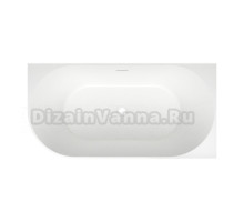 Акриловая ванна Wellsee Belle Spa 150x75 см, угловая, правая, пристенная, белая, асимметричная, на ножках