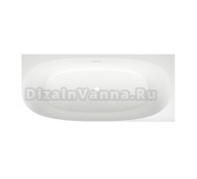 Акриловая ванна Wellsee Belle Spa 2.0 170x75 см, угловая, правая, пристенная, белая, асимметричная, на ножках