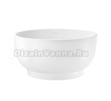 Акриловая ванна Wellsee Crepe de France 236701000 130x130 см, отдельностоящая, белая, круглая, для двоих