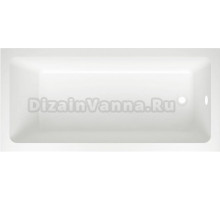 Акриловая ванна Wellsee FreeDom 231102000 165x80 см, встраиваемая, белая