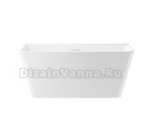 Акриловая ванна Wellsee Graceful Pro 230901000 140x75 см, отдельностоящая, белая