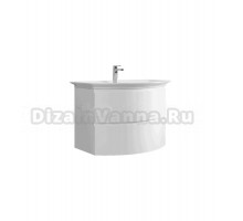 Тумба под раковину без столешницы Belux Версаль НП 81-02 подвесная, белая глянцевая