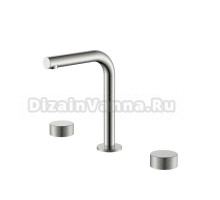 Смеситель для раковины Boheme Stick spirale 152-NB.4 nickel brush