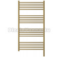 Полотенцесушитель электрический Сунержа Богема 3.1 32-6005-1260 130x65 см, подключение справа, золотой шелк, лесенка