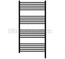Полотенцесушитель электрический Сунержа Богема 3.1 31-6005-1260 130x65 см, подключение справа, матовый черный, лесенка
