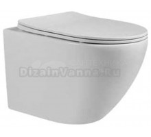 Унитаз подвесной Tokito Tatsumaki YAMA глянцевый белый