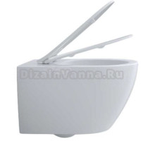 Унитаз подвесной Tokito Tatsumaki KAVAGU глянцевый белый