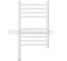 Полотенцесушитель электрический Сунержа Богема 3.1 30-6004-5030 60x35 см, подключение слева, матовый белый, лесенка