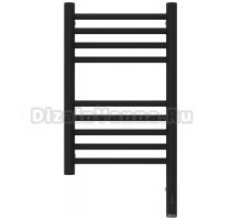 Полотенцесушитель электрический Сунержа Богема 3.1 15-6005-5030 60x35 см, подключение справа, темный титан муар, лесенка