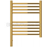 Полотенцесушитель электрический Сунержа Богема 3.1 03-6004-5040 60x45 см, подключение слева, золото, лесенка