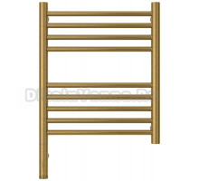 Полотенцесушитель электрический Сунержа Богема 3.1 051-6004-5040 60x45 см, подключение слева, состаренная латунь, лесенка