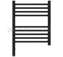 Полотенцесушитель электрический Сунержа Богема 3.1 15-6004-5040 60x45 см, подключение слева, темный титан муар, лесенка