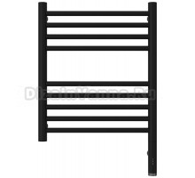Полотенцесушитель электрический Сунержа Богема 3.1 31-6005-5040 60x45 см, подключение справа, матовый черный, лесенка