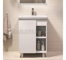 Тумба под раковину без столешницы Vigo Milos 60 напольная, белая