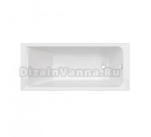 Акриловая ванна ARAGUT Дана Щ0000063279 без опоры 160x70 см, правая, пристенная, белая