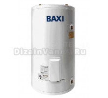 Накопительный водонагреватель Baxi UBC 150 косвенный, 150 л, напольный, вертикальный, белый