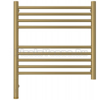 Полотенцесушитель электрический Сунержа Богема 3.1 32-6004-5050 60x55 см, подключение слева, золотой шелк, лесенка