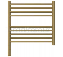 Полотенцесушитель электрический Сунержа Богема 3.1 032-6004-5050 60x55 см, подключение слева, матовое золото, лесенка