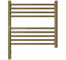 Полотенцесушитель электрический Сунержа Богема 3.1 05-6004-5050 60x55 см, подключение слева, состаренная бронза, лесенка