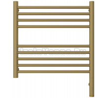 Полотенцесушитель электрический Сунержа Богема 3.1 032-6005-5050 60x55 см, подключение справа, матовое золото, лесенка