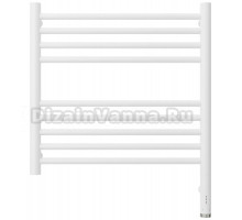 Полотенцесушитель электрический Сунержа Богема 3.1 30-6005-5050 60x55 см, подключение справа, матовый белый, лесенка