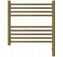 Полотенцесушитель электрический Сунержа Богема 3.1 05-6005-5050 60x55 см, подключение справа, состаренная бронза, лесенка